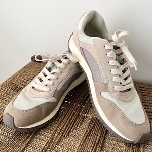 Steve Madden Shoes Women’s 8.5 Kinkade Pastel Sneakers Pink and Brown